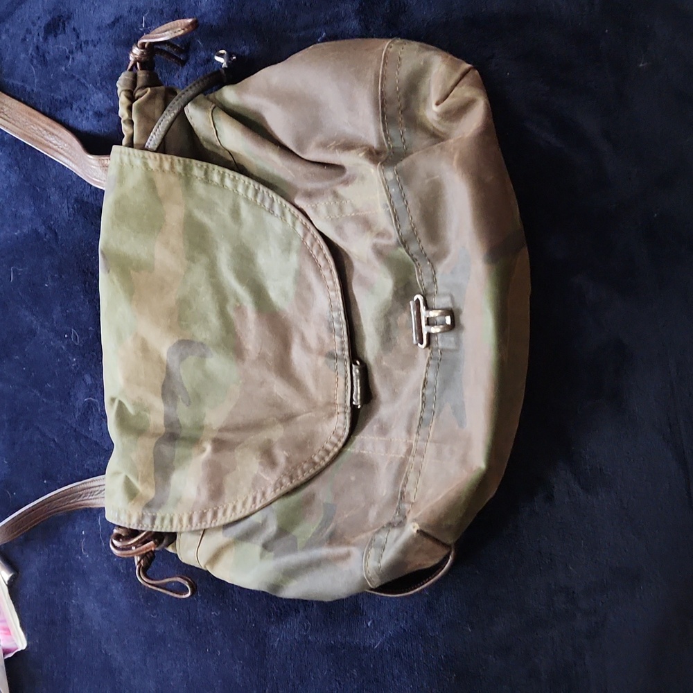 Waxed canvas camo 1904